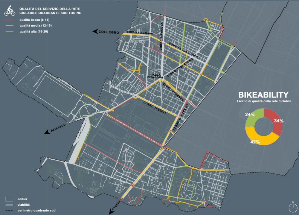 TORINO: CONNESSIONI CICLABILI NEL QUADRANTE SUD DI TORINO