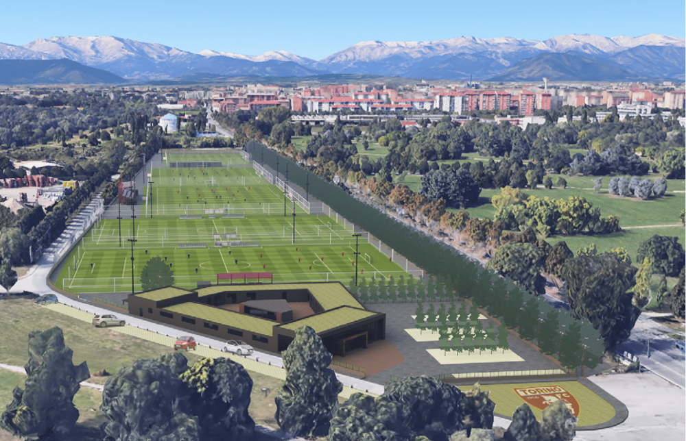 TORINO: DEMOLIZIONE DEL VECCHIO CENTRO SPORTIVO «ROBALDO» PER LA REALIZZAZIONE DI UN NUOVO CENTRO SPORTIVO A SERVIZIO DEL SETTORE GIOVANILE DEL TORINO FOOTBALL CLUB